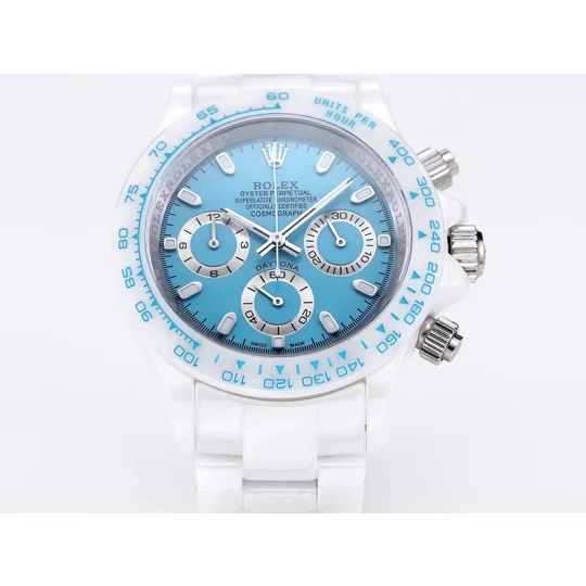 Rolex Daytona “Abu Dhabi” 40mm Blue Dial White Ceramic