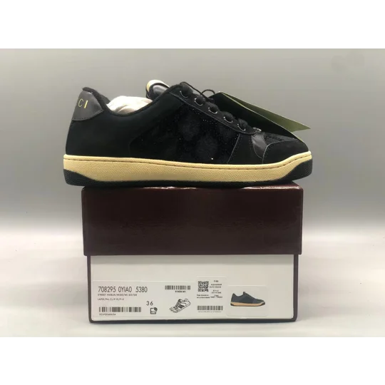 Gucci GG Monogram Rhinestone Sneakers | Luxury Designer Shoes