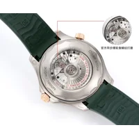 Omega Seamaster Diver 300M 42 mm, titanium ‑ Bronze gold on rubber strap