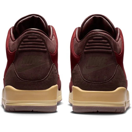 Air Jordan 3 'BIN 23' Team Red and Burgundy Crush