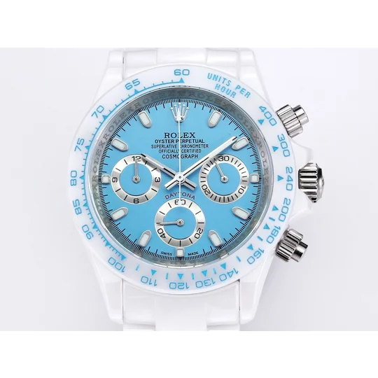 Rolex Daytona “Abu Dhabi” 40mm Blue Dial White Ceramic