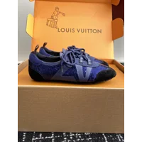 Louis Vuitton Suede Calfskin LV Sneakerina Sneakers