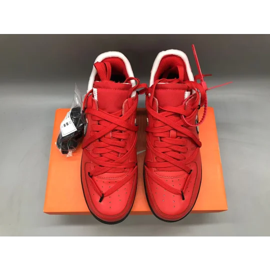 Ultra-Rare Off-White x Nike Air Force 1 Overlace “Crimson” Sample