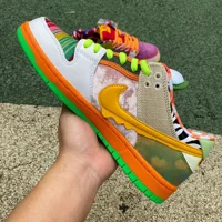 Nike SB Dunk Low Dunk⚡Nike sb Dunk low PRO QS “WHAT THE PUAL”dm0807-60020