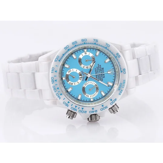 Rolex Daytona “Abu Dhabi” 40mm Blue Dial White Ceramic