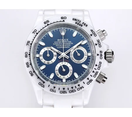 Custom Ceramic Daytona Red Dial White Bezel | The Man Show