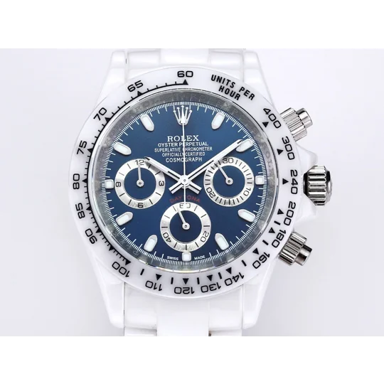 Custom Ceramic Daytona Red Dial White Bezel | The Man Show