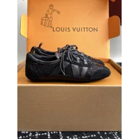 Louis Vuitton Suede Calfskin LV Sneakerina Sneakers