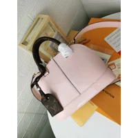 Louis Vuitton Patent Monogram Alma BB Rose Ballerine