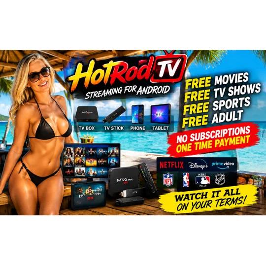 HotRod TV for Android | Free Movies, Sports, TV & Adult Content