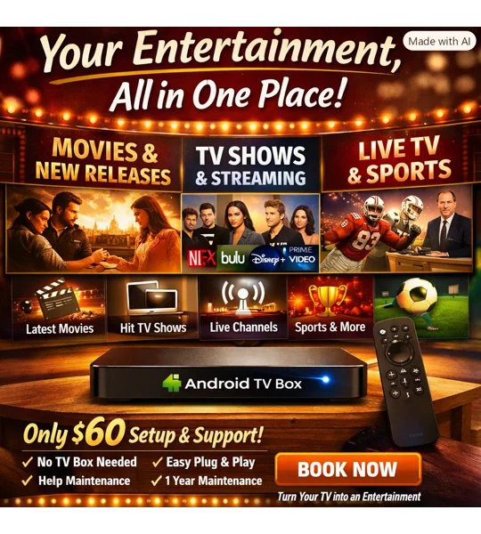 HotRod TV | Android TV Box Streaming Service – No Subscription