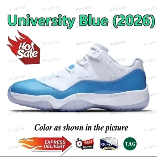 Jordan 11 University Low | Space Jam | Mother's Day | H - Town Houston | Gamma Blue
