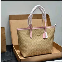 Coach City Tote Bag In Signature Canvas