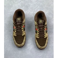 CUSTOM GUCCI x NIKE DUNK LOW – LUXURY STREETWEAR STYLE