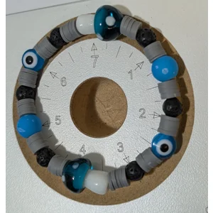 Blue Mushroom Evil Eye