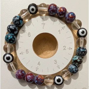 Blue Red Black Evil Eye