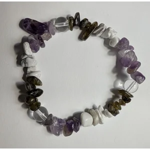 Purple, White, and Grey Crystal Chip