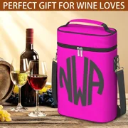 Personalized Wine Cooler Bag