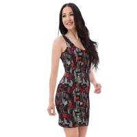 underground bodycon dress