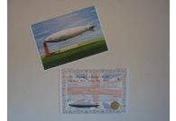 Genuine R101 Airship outer cover fabri..