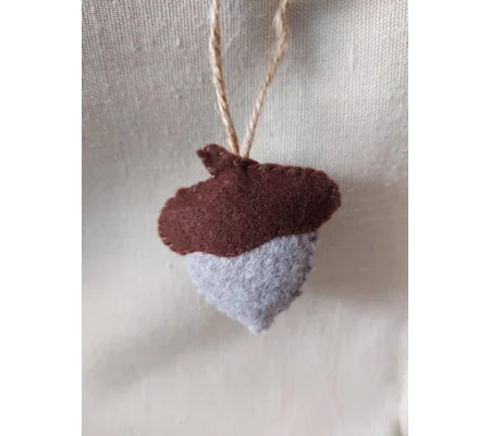 Acorn Felt Hanging Decoration