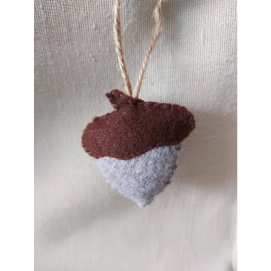 Acorn Felt Hanging Decoration