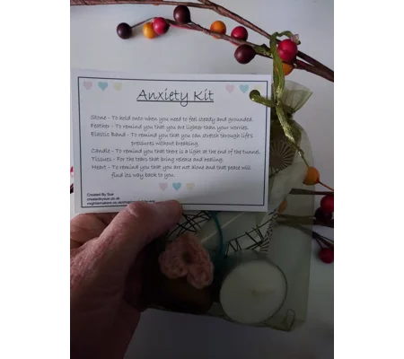Anxiety/Happiness/Mind & Soul/ Bag of Hugs/Grief novelty symbolic Kindness Kits