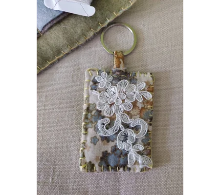 Slow-stitch Key Fob