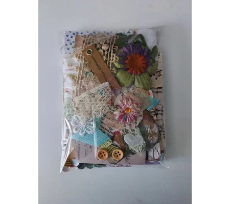 Handmade Notebook with Ephemeral Pack
