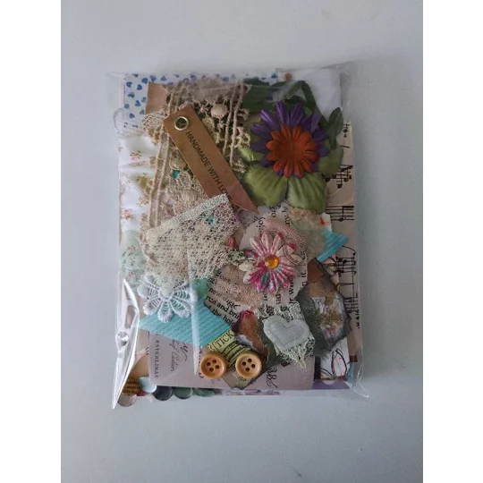Handmade Notebook with Ephemeral Pack
