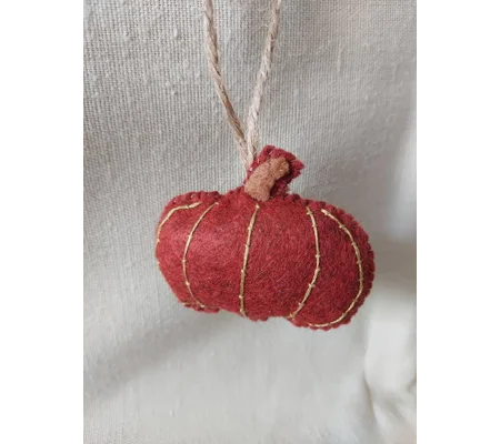 Pumpkin Felt Hanging Decoration