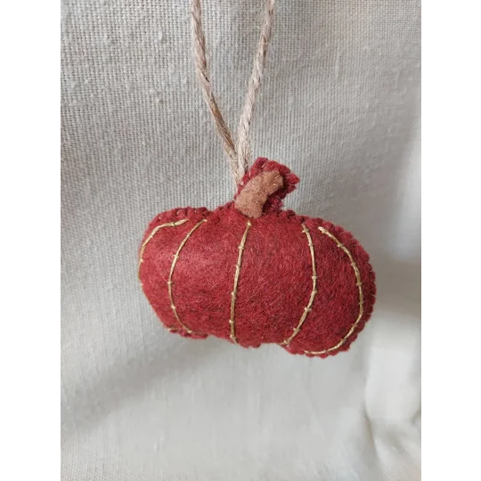 Pumpkin Felt Hanging Decoration