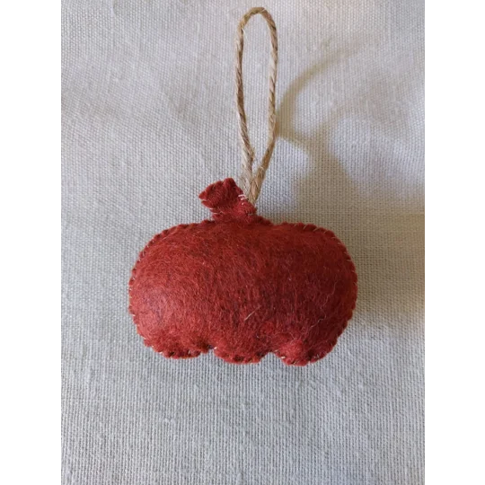 Pumpkin Felt Hanging Decoration