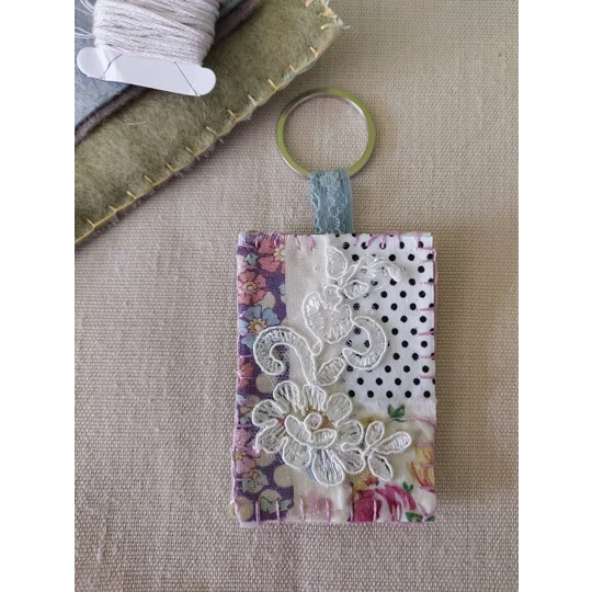 Slow-stitch Key Fob