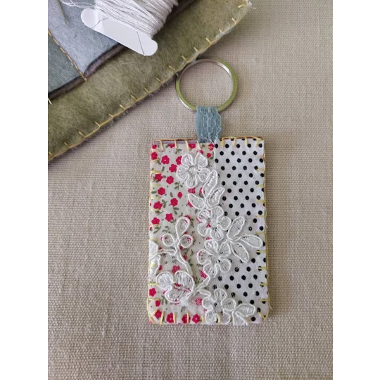 Slow-stitch Key Fob