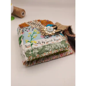 Small Handmade Needle case - Slow Stich Patchwork