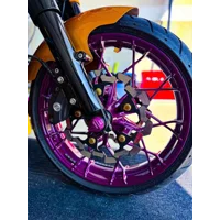 M8 bagger Front Fork Protection