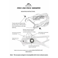 Mechanic X Race One-Piece Swingarm