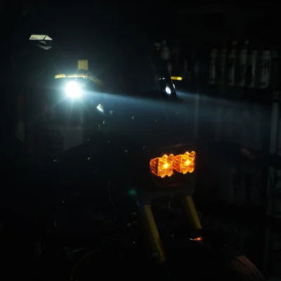 Integrated turn signal low-beam headlights for BAJA(Pre-sa..