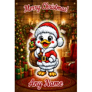 Santa Duck A Duckiverse Christmas Card (A5)