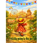 Felicity Mouse going to the fair