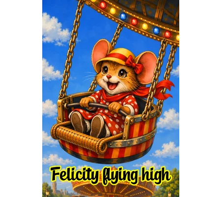 Felicity flying high
