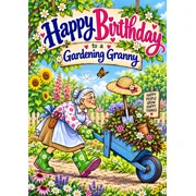 Gardening granny