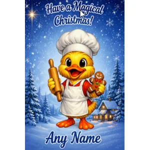 Gingerbread Baker  A Duckiverse Christmas Card (A5)