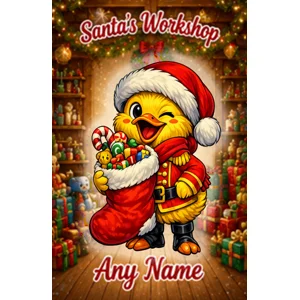 Stocking Filler Duck —A Duckiverse Christmas Card (A5)