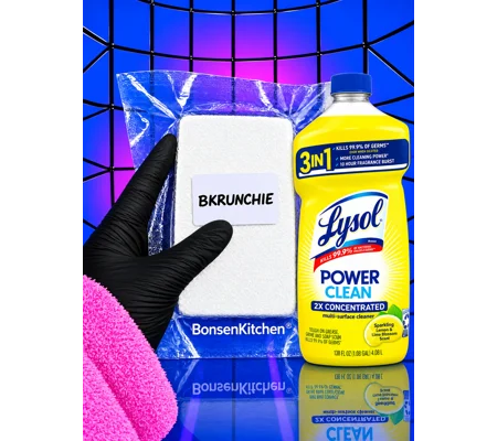 Lysol lemon brick