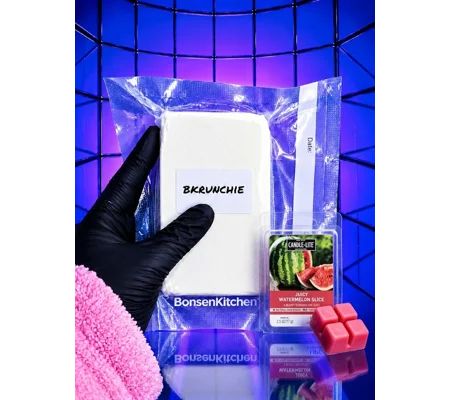 Juicy watermelon slice brick