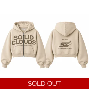 Women’s Cream SC Cropped Hoodie
