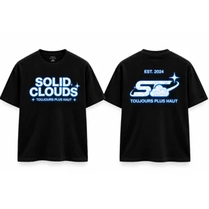 Black/Blue Graphic Tee