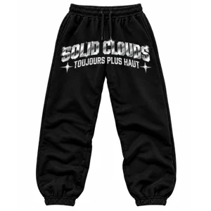 Solid Clouds Chrome Sweatpants